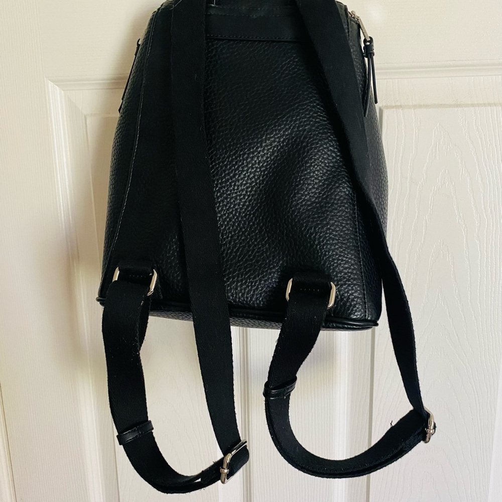 Calvin Klein Black Textured Backpack - Picture 3 of 4
